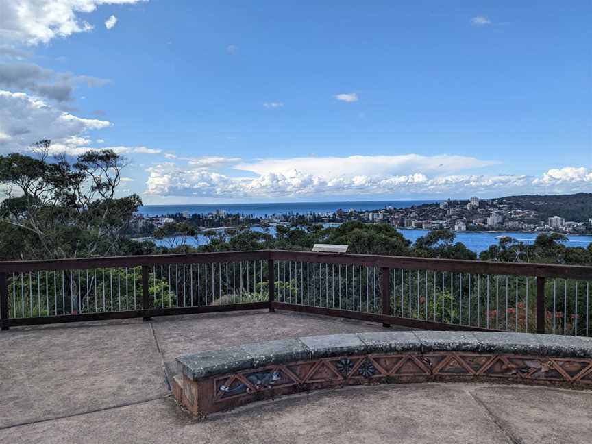 Arabanoo lookout at Dobroyd Head, Balgowlah Heights, NSW