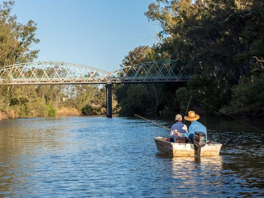 Fishing in the Goondiwindi Region, Coolmunda, QLD