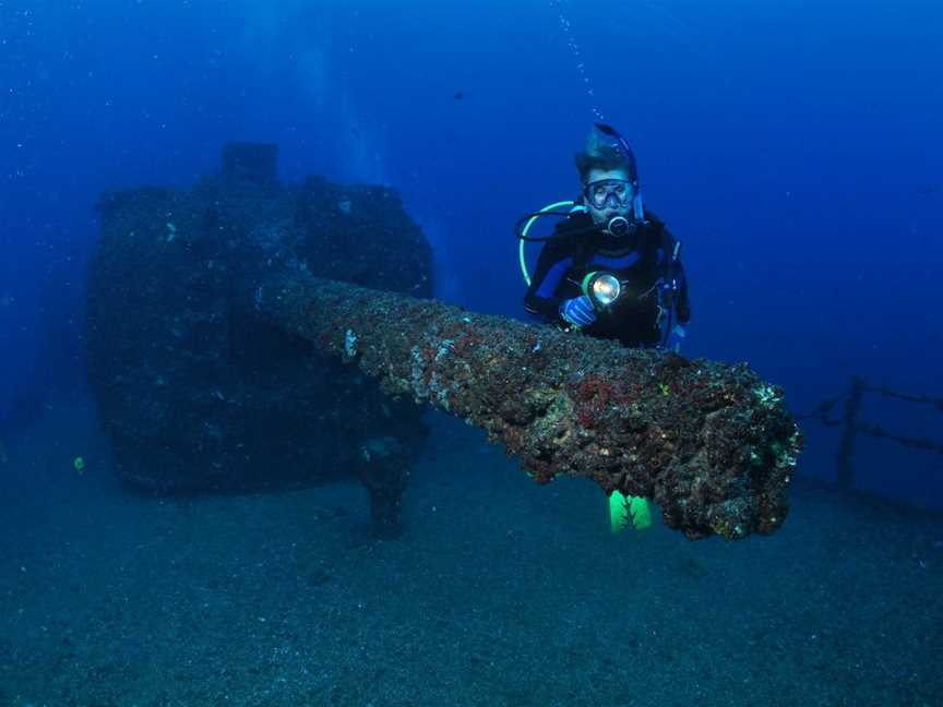 HMAS Brisbane Dive Site, Mooloolaba, QLD