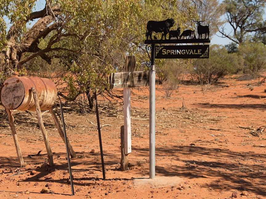 Eulo Five Mile Waterhole, Eulo, QLD