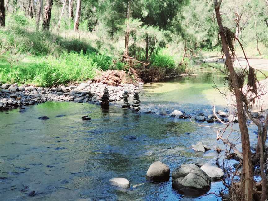 Washpools picnic area and viewing platform, Middle Brook, NSW