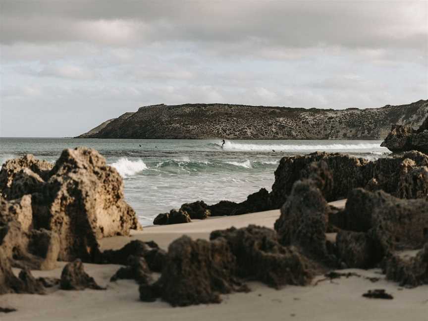 Pennington Bay Beach, Pelican Lagoon, SA