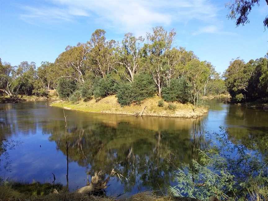 Yellowbelly Track cycling route, Echuca, VIC