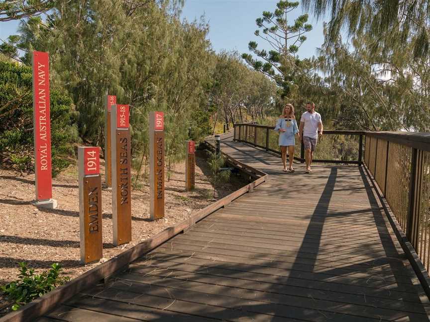 The Centenary of ANZAC Memorial Walk, Emu Park, QLD