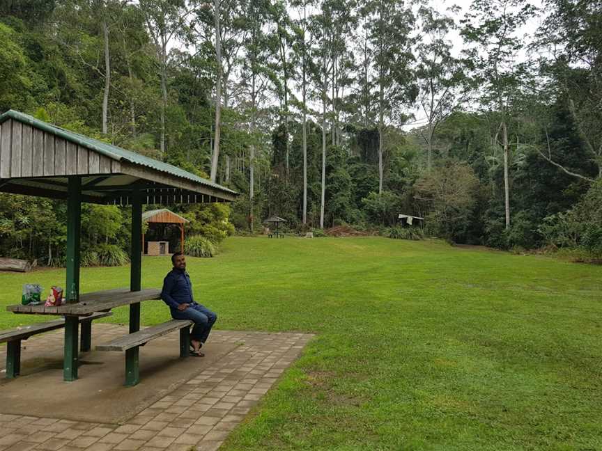 Woolgoolga Creek picnic area, Woolgoolga, NSW