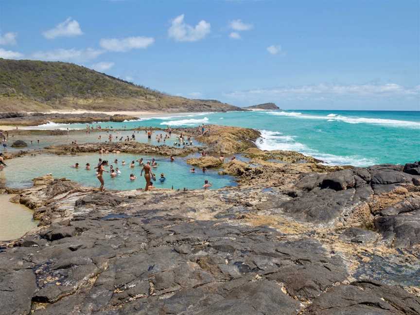 Champagne Pools, K'gari, QLD