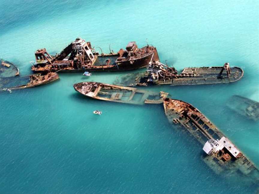 Tangalooma Wrecks, Moreton Island, QLD