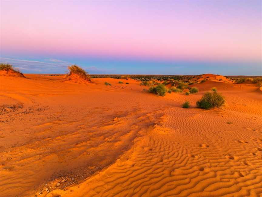 Big Red Sand Dune, Birdsville, QLD