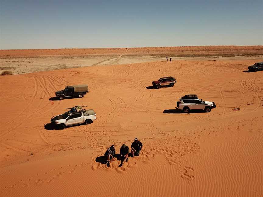 Big Red Sand Dune, Birdsville, QLD