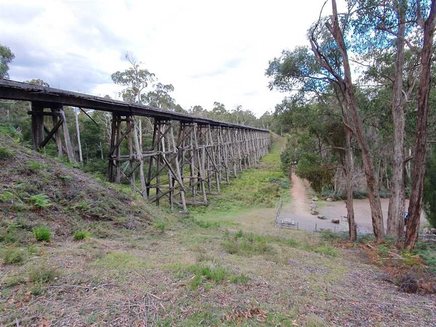 Stony Creek Trestle Bridge, Nowa Nowa, VIC