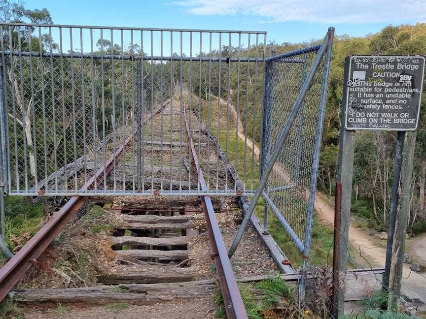 Stony Creek Trestle Bridge, Nowa Nowa, VIC