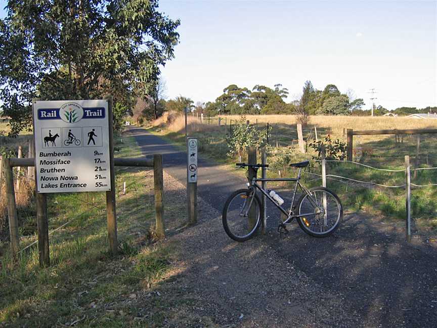 East Gippsland Rail Trail, Bairnsdale, VIC