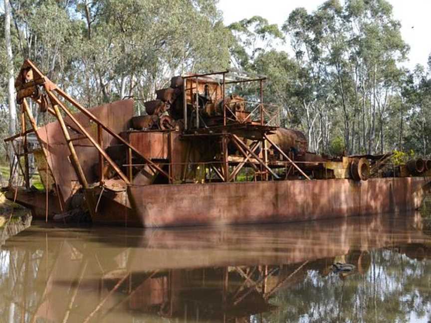 Maldon Dredge and Dragline, Maldon, VIC