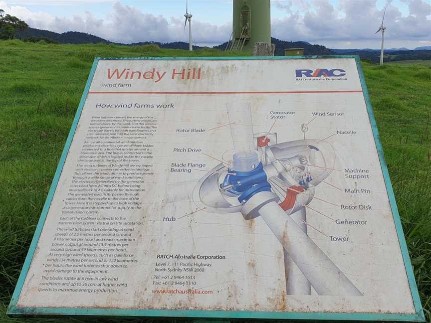 Windy Hill Wind Farm Viewing Area, Ravenshoe, QLD