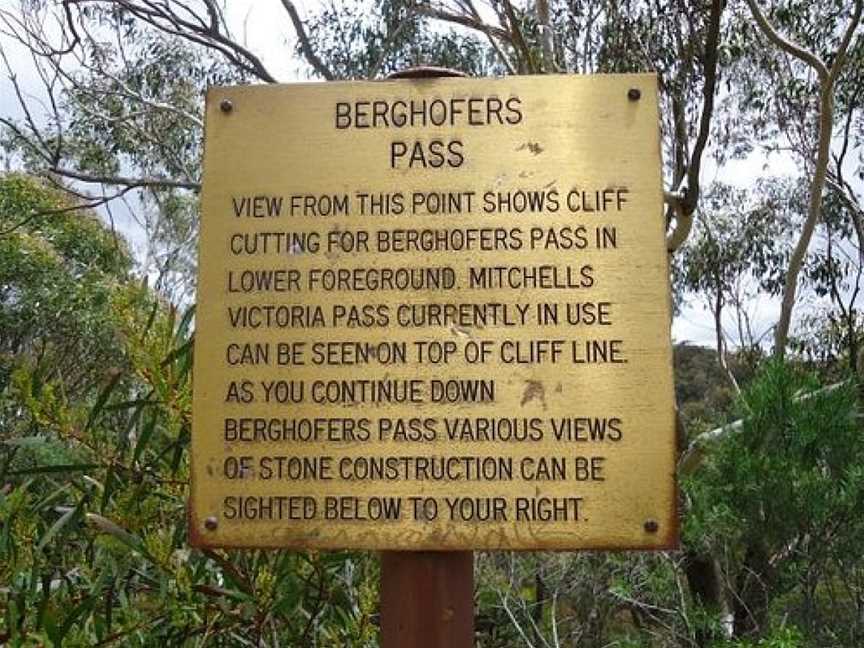 Berghofer's Pass, Lithgow, NSW