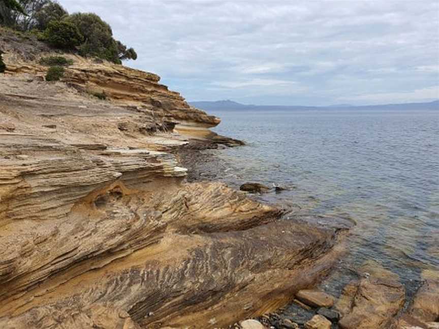 Painted Cliffs Maria Island, Triabunna, TAS