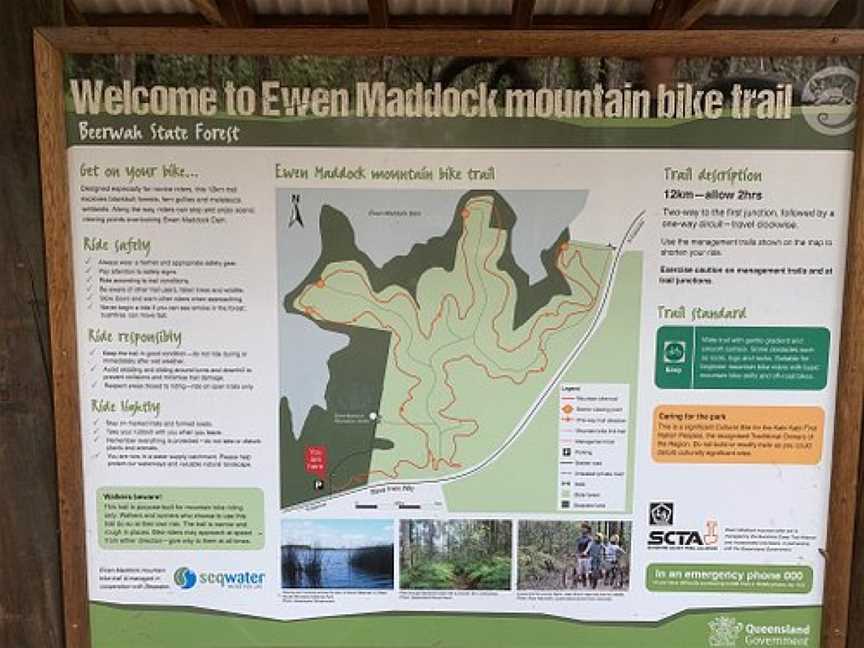 Ewen Maddock Mountain Bike Trail, Landsborough, QLD