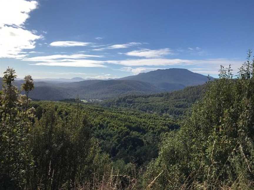 Mersey Valley Drivers Road Lookout, Gowrie Park, TAS