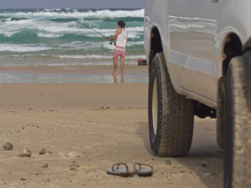 75 Mile Beach, Fraser Island, QLD