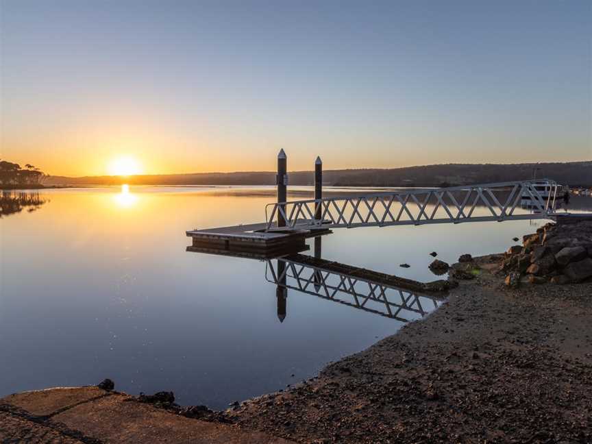 Pambula Lake and Boat Ramp, Broadwater, NSW