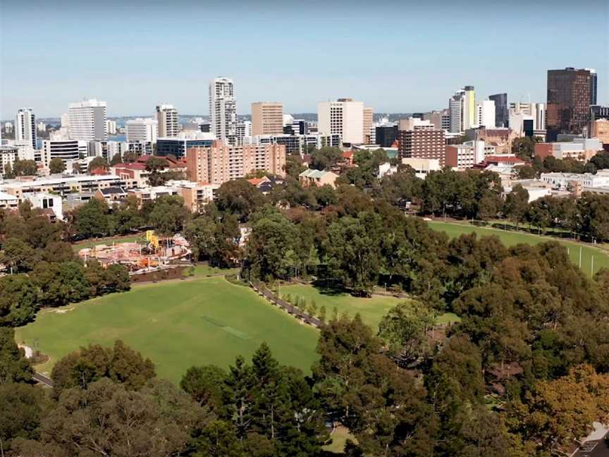 Wellington Square Park and Playground (Moort-ak Waadiny), East Perth, WA