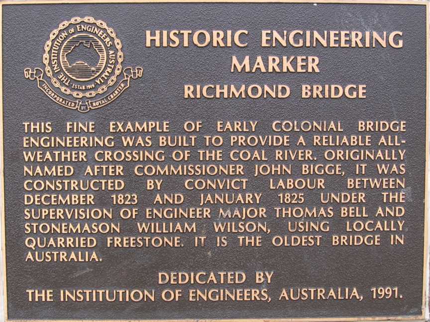 Richmond Bridge, Richmond, TAS