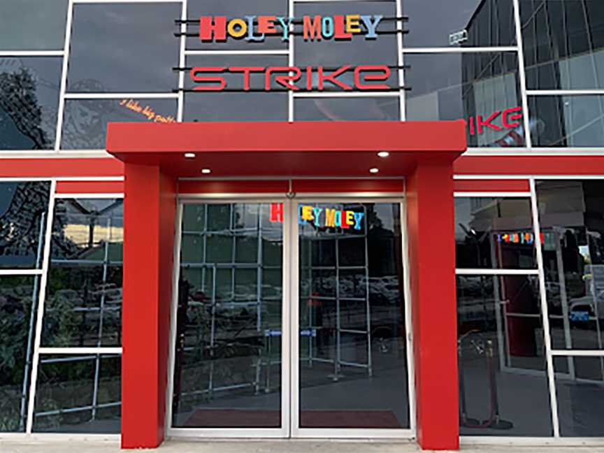 Strike Bowling and Holey Moley Golf Club Point Cook Entrance