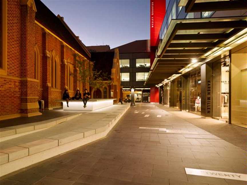 Wesley Quarter Laneway & Public Realm, Property developments in Perth