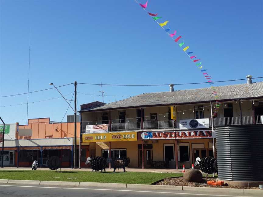 Musical Fence Cafe, Winton, QLD