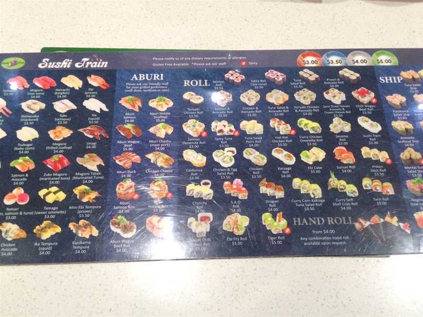 Sushi Train, Nerang, QLD