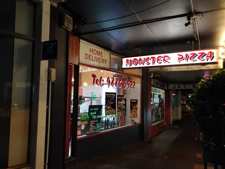 Monster Pizza, Ashburton, VIC