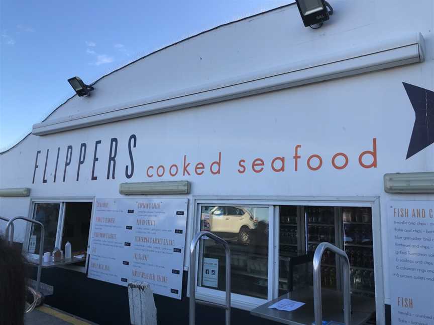 Flippers Cooked Seafood, Hobart, TAS