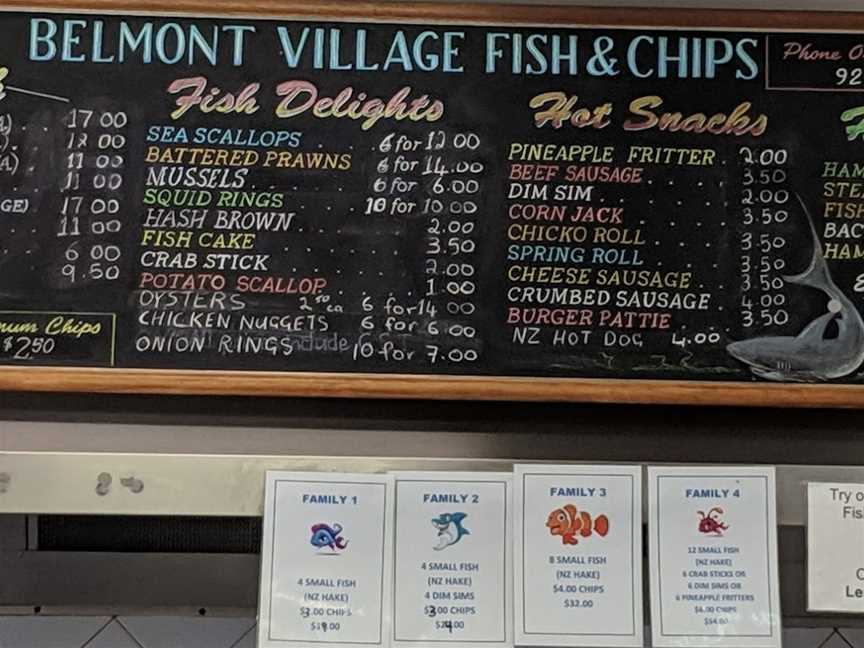 Belmont Village Fish & Chips, Belmont, WA