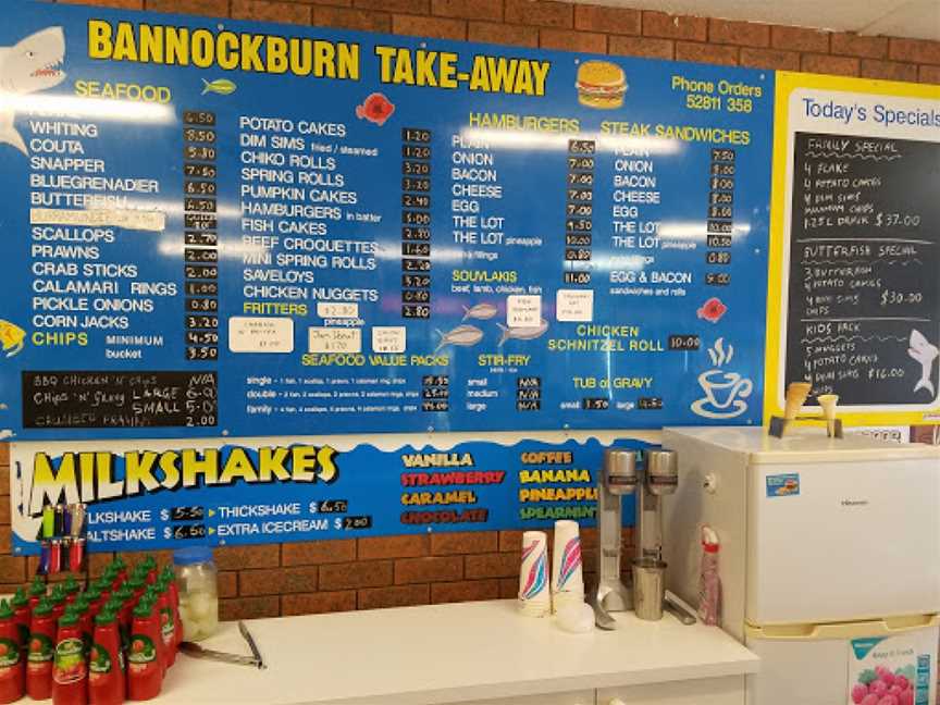 Bannockburn Take Away, Bannockburn, VIC