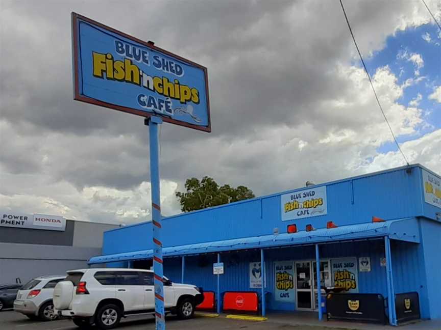 Blue Shed Fish & Chips Cafe, Roma, QLD