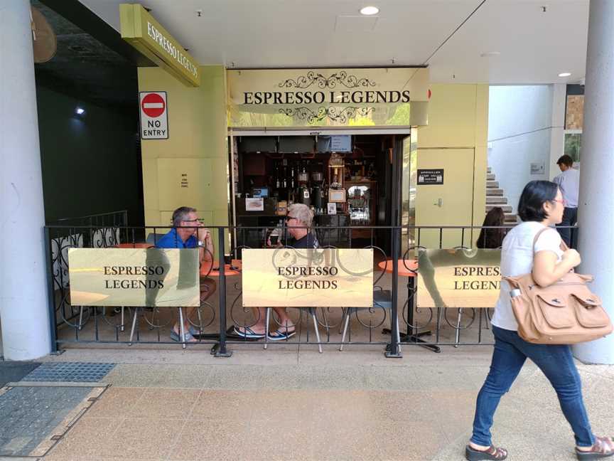 Espresso Legends, Brisbane City, QLD