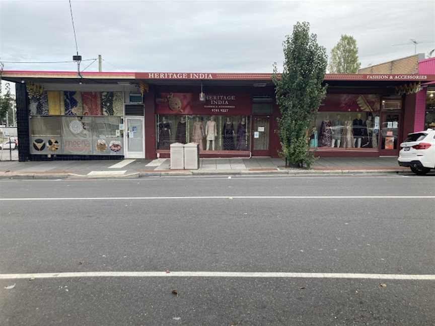 Heritage India restaurant, Coburg, VIC