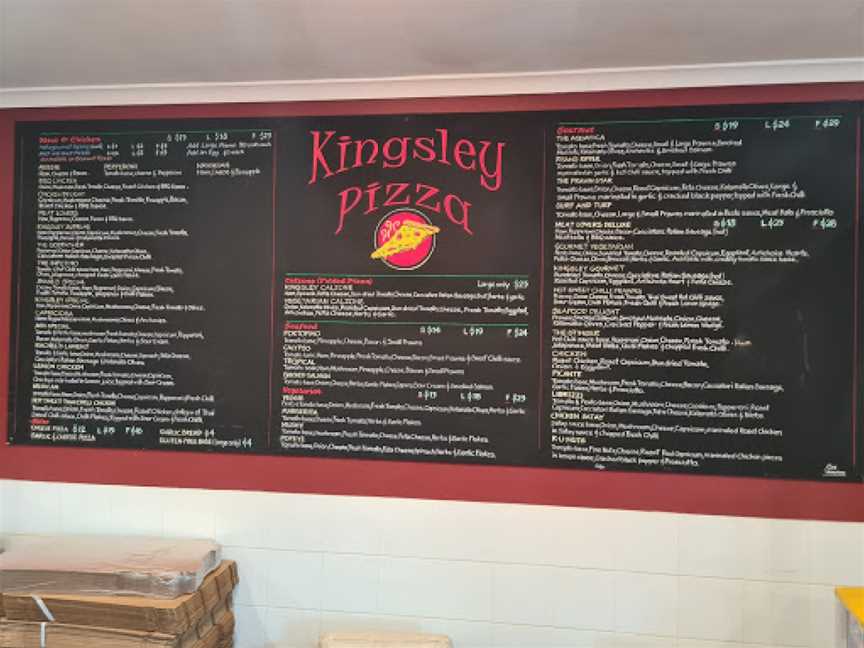 Kingsley Pizza, Kingsley, WA