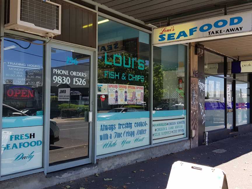 Loui's Seafood, Surrey Hills, VIC