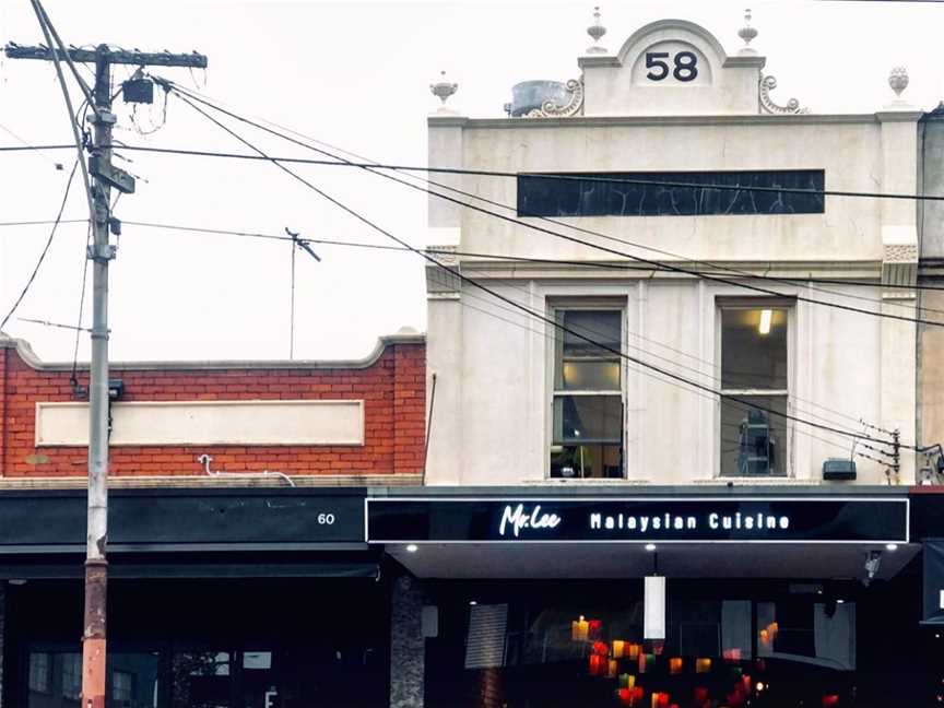 Mr.Lee Malaysian Cuisine, Brunswick East, VIC