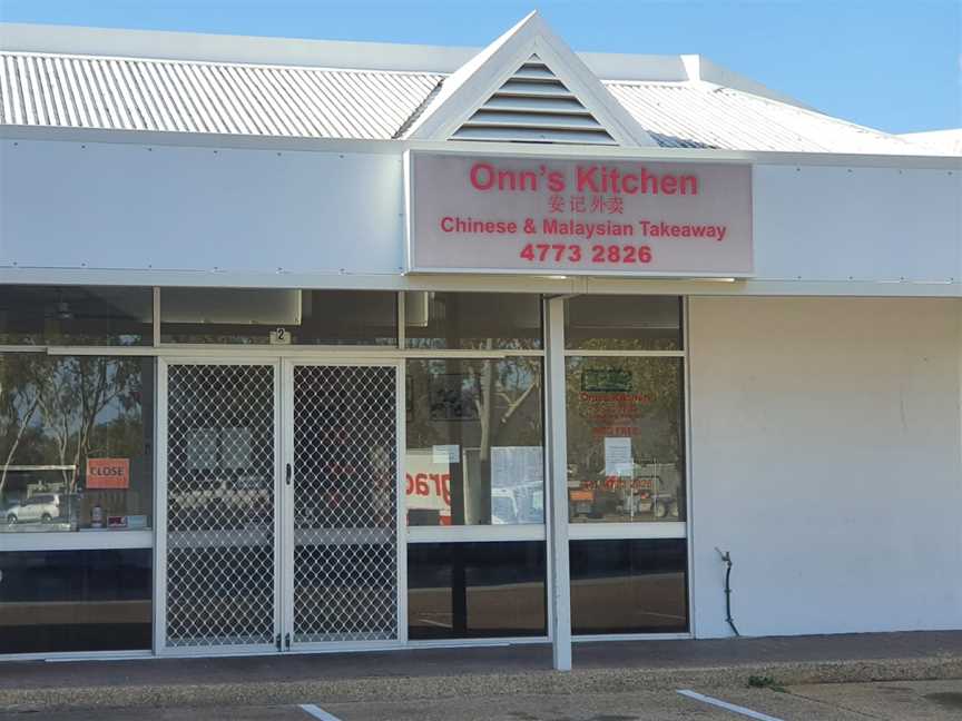 Onn's Kitchen Chinese and Malaysian takeaway, Cranbrook, QLD