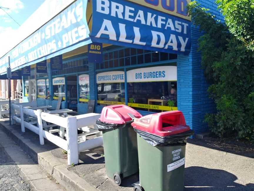 Parkside Cafe, Woodburn, NSW