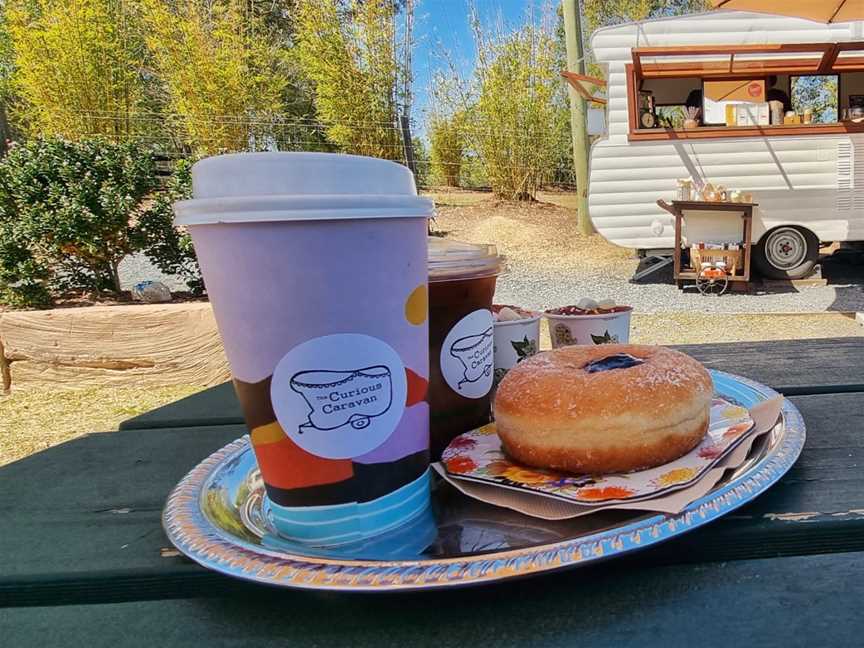 The Curious Caravan Café, Pullenvale, QLD