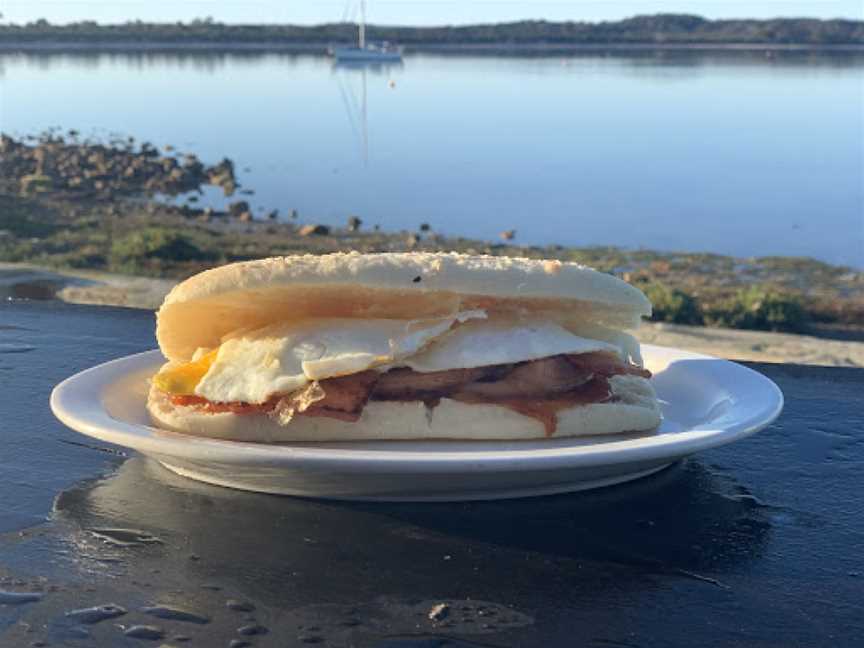 The Deck cafe on the wharf, American River, SA