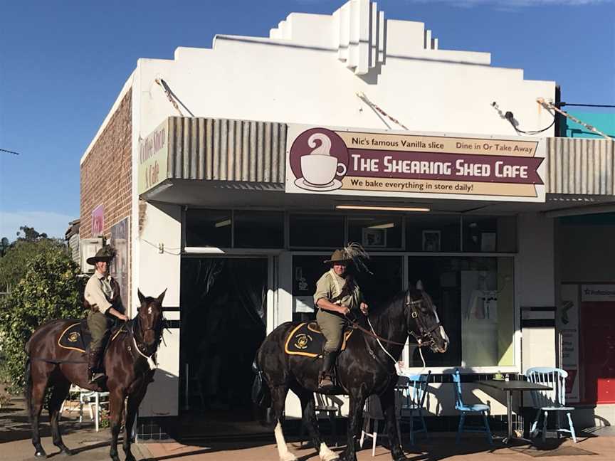 The shearing shed cafe, Northampton, WA