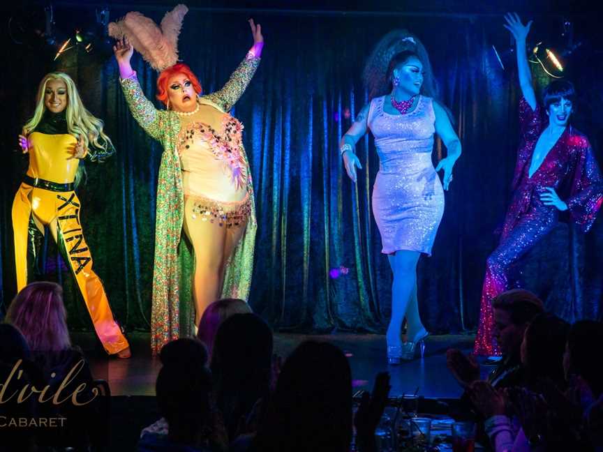 Vau d'vile Drag Cabaret Restaurant, Fitzroy, VIC