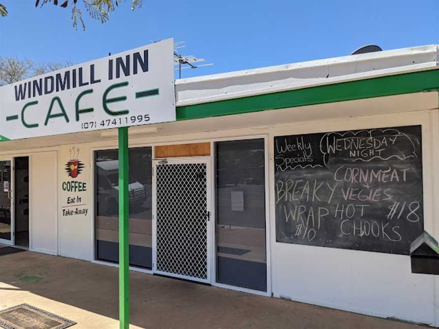 Windmill Inn cafe, Hughenden, QLD