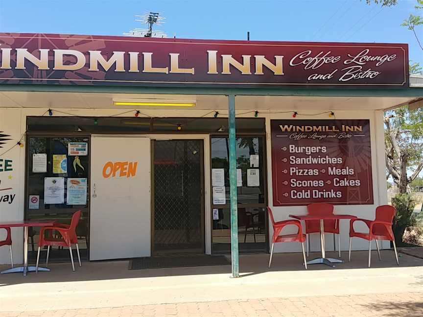 Windmill Inn cafe, Hughenden, QLD