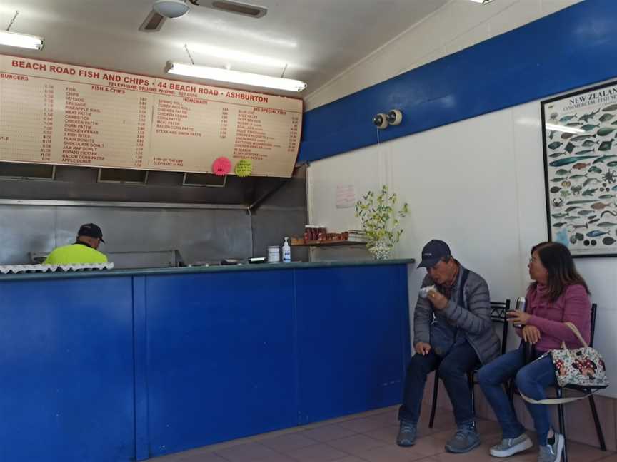 Beach Road Fish & Chips, Hampstead, New Zealand