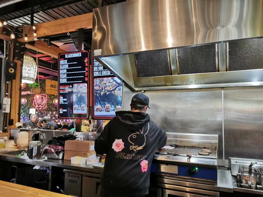 Black Burger, Christchurch, New Zealand